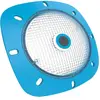 Clairage piscine - Projecteur Notmad 18 led - Blanc - Enjoliveur bleu clair de Seamaid