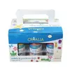 Lot de 6 gouaches au doigt couleur pastels 150 ml - Créalia
