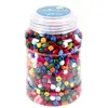 Baril de perles en bois multicolores - Créalia