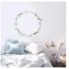 Mimi'lou Sticker Grande couronne fleurie Liv (80 x 80 cm)