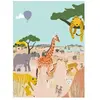 Mimi'lou Papier peint panoramique Safari (250 x 200 cm)
