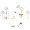 Mimi'lou Stickers Balade en forêt (70 x 70 cm)