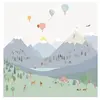 Mimi'lou Papier peint panoramique Montagne (250 x 200 cm)