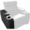 Fauteuils cinéma Lumene Hollywood Luxury II Noir (Bras droit)
