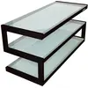 Étagère - NORSTONE - Esse - Acier laqué époxy - Verre trempé - Finition brillante