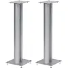 Norstone Stylum 3 Gris satin - Paire de Pieds d'Enceintes de 80cm