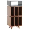 Meubles hi-fi NorStone Stockholm 1100 Noir et Noyer