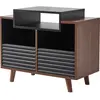 Meubles hi-fi NorStone Oslo 800 Noir et Noyer