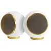 Enceintes bibliothèque Elipson Planet L Performance 2.0 Blanc mat Gold...