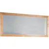 WANDA COLLECTION Grand miroir rectangle en teck massif 160 x 70 cm
