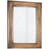 WANDA COLLECTION Miroir de salle de bain Elégance bois métal 60x80