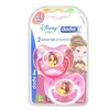 Dodie 2 sucettes anatomiques silicone 6 mois et + modèle : princess