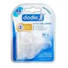 Tétine Silicone Initiation Col Rond 3 vitesses - Dodie - Lot de 2