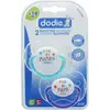 Dodie Sucette Anatomique +18m Fan Papa & Maman Lot de 2