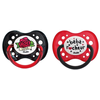 Dodie Sucette Anatomique +18m Rock Lot de 2