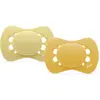 Dodie Sucette Anatomique Eco-Conçue +0m Jaune Lot de 2