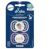 DODIE Extra - Sucette Anatomique smile rose duo +18m
