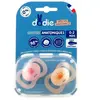 DODIE Sucettes Anatomiques 0-2 mois Spécial Naissance pieuvre et soleil