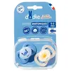 DODIE Sucettes Anatomiques 0-2 mois Spécial Naissance crabe et soleil