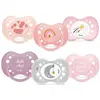 Lot de 6 sucettes - DODIE - +18 mois - Fille