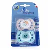 Lot de 2 sucettes physiologique jour/nuit MULTICOLORE Dodie