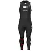 ZEROD Combinaison flex sleeveless homme S -  BLACK/RED