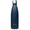 Qwetch - Bouteille isotherme Granité Bleu nuit 500 ml QD3124