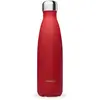 Qwetch - Gourde bouteille nomade isotherme - 1 litre - Granite rouge
