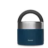 Boîte repas isotherme inox Granite bleu nuit 85 cl Qwetch