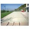 Habitat et Jardin Couverture à barres 8.5 x 4.5 m - Piscine de 8 x 4 m - Gris