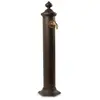 Fontaine de Jardin Métal Marron 21x18.5x83cm - Décoration d'Autrefois