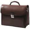 Cartable Homme Gérard Henon Atout GH 2028 - Marron - Refente de cuir