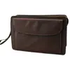Sacoche Gerard Henon Pochette Arizona Cuir De Vachette Gras Pleine Fl...