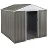 Habitat Et Jardin - Abri jardin métal 'Dallas' - 8,84 m² - Taupe