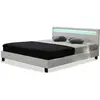 Habitat Et Jardin Lit Led "maria" - 140 X 190 Cm - Blanc 140 x 190 cm