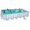 Habitat et Jardin Piscine tubulaire LUDO 3  5.49 x 2.74 x 1.32 m  filtration à  sable 5,1m3H