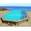 Habitat Et Jardin Piscine Bois " Ibiza 145 " - 8.57 X 4.57 X 1.45 M TU