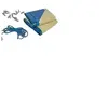 Habitat et Jardin Bâche hiver "Cover 1" pour piscine Ibiza / Sevilla - 580 gr/m² - bleu