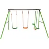 Portique acier Leo - HABITAT ET JARDIN - 1.96m - 3 agrès