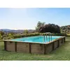 Habitat et Jardin Piscine bois en kit rectangle "Sunrise " - 8.20 x 5.20 x 1.44 m