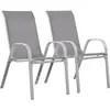 Fauteuil jardin Textilène "Cordoba" - Phoenix - Ecru - Lot de 2