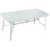 Table de jardin "Cordoba" - Phoenix - 8 places - Blanc