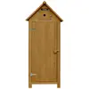 Armoire de jardin "Cabanon" - 77 x 54.5 x 179 cm - Marron