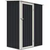 Abris de Jardin métal "Vega II"- 1.35 m² -Gris