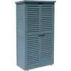 Armoire de jardin "Space" - 87 x 46.5 x 160 cm - Bleu ciel