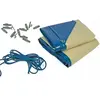 Habitat et Jardin Bâche hiver pour piscine Lorca - 280 gr/m² - bleu