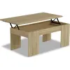 Habitat et Jardin Table basse "Diana" - 102 x 50 x 43 cm - Chêne Chêne.