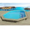 HABITAT ET JARDIN Piscine bois " Miami 130 " - 4.86 x 3.36 x 1.30 m