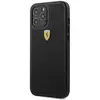 Étui Ferrari pour iPhone 12 Pro Max 6.7 Noir On Track Perforé - Neuf