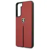 Ferrari Coque De Téléphone Feosihcs21sre S21 G991 Off Track Leather Nylon Stripe